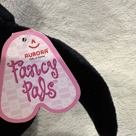 Aurora Fancy Pals Penguin Ice Skates Pink Santa Hat 12" Plush Stuffed Christmas - Picture 2 of 5